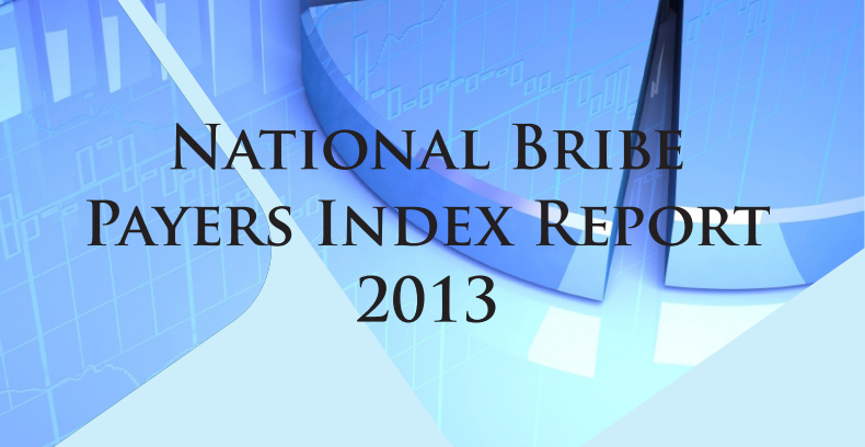 NATIONAL BRIBE PAYERS INDEX 2013